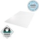 preview thumbnail 2 of 9, Advantagemat® Vinyl Rectangular Chair Mat for Carpets up to 1/4" - 48" x 60"