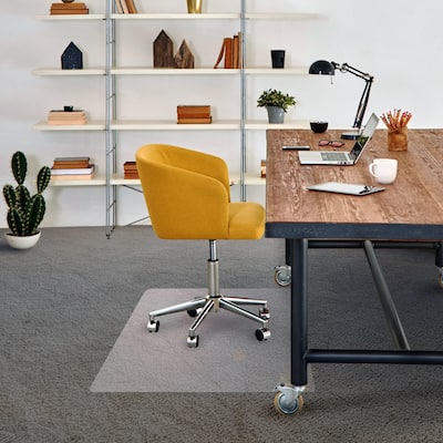 Advantagemat® Vinyl Rectangular Chair Mat for Carpets up to 1/4" - 48" x 60"