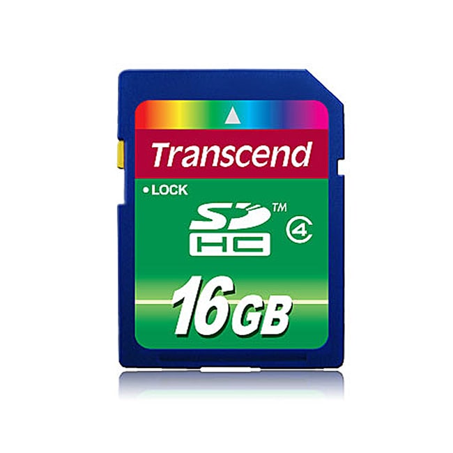 Transcend 16GB SDHC Flash Memory Card
