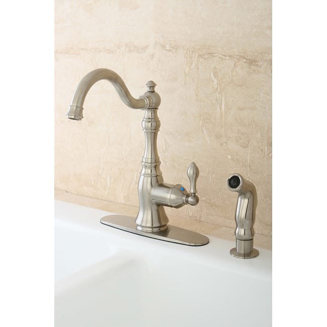 American Classic Brushed Nickel Single-handle Kitchen Faucet