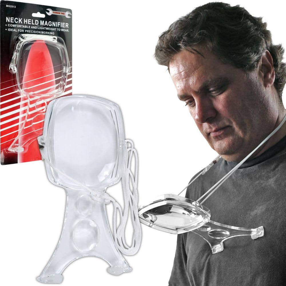 Stalwart 2-lens Hands-free Magnifier