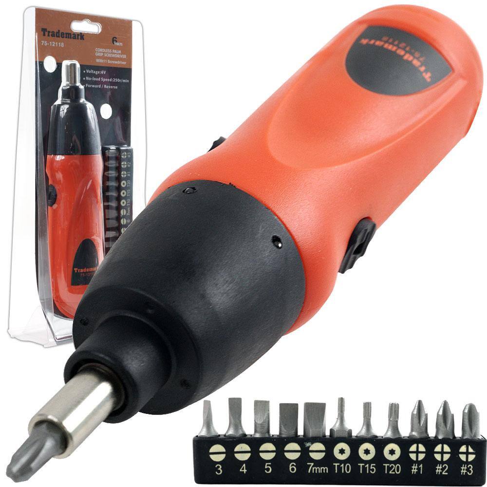11-piece Stalwart Cordless Screwdriver