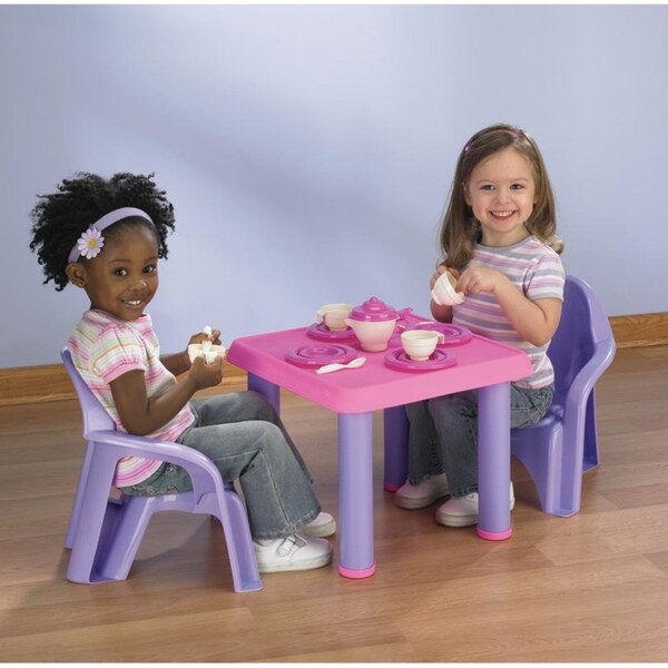 plastic tea party set