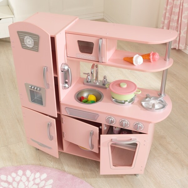 kitchen toy pink