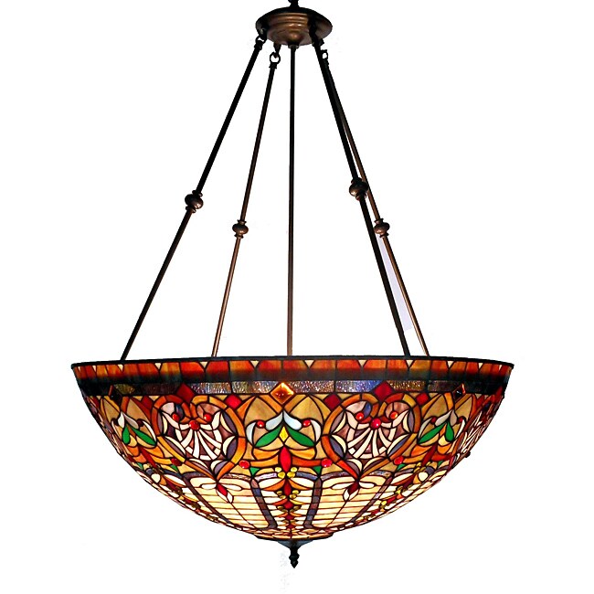 Tiffany-style Victorian Large Chandelier (Tiffany Style Victorian Large Hanging) - Chandeliers For Bedrooms by Overstock.com