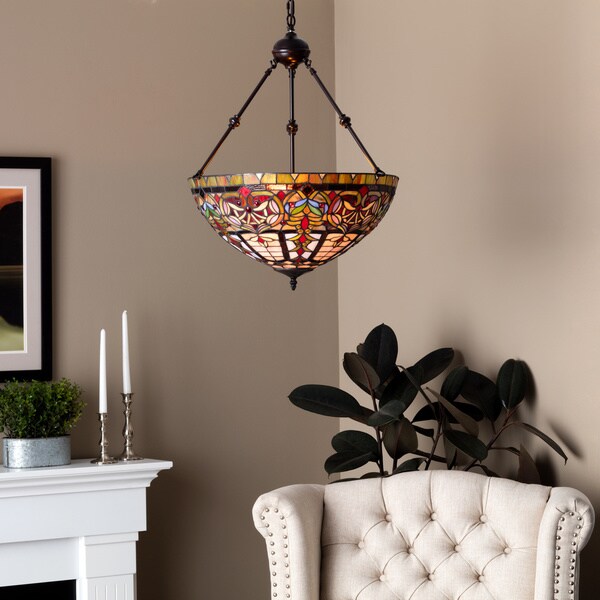 Tiffany-style Victorian Large Chandelier - 13088273 - Overstock.com ...