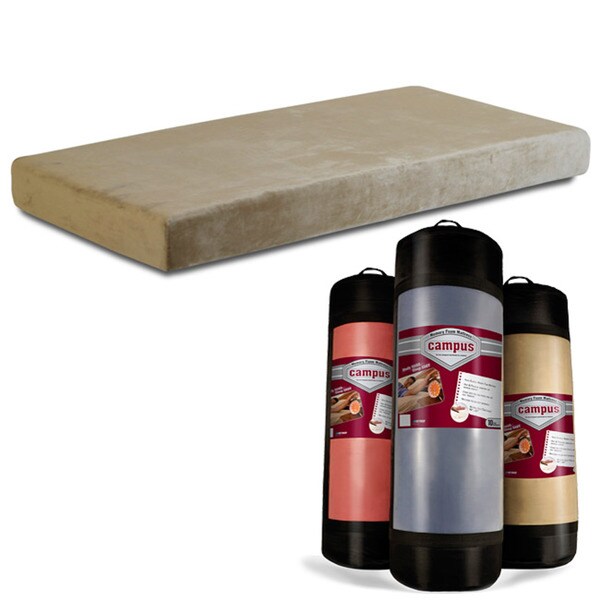 Kittrich Campus Twin XL-size Memory Foam Mattress and Rolling Duffel Bag Set