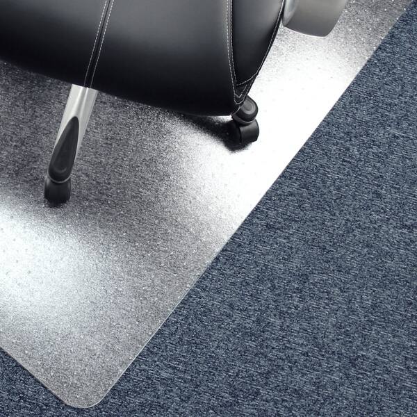 Shop Computex Anti Static Vinyl Rectangular Chair Mat For Carpets