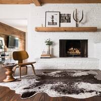 Faux Cowhide Area Rug