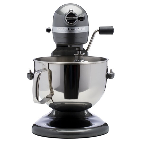 KitchenAid RKP26M1XPM Pearl Metallic 6-quart Pro 600 Bowl-Lift