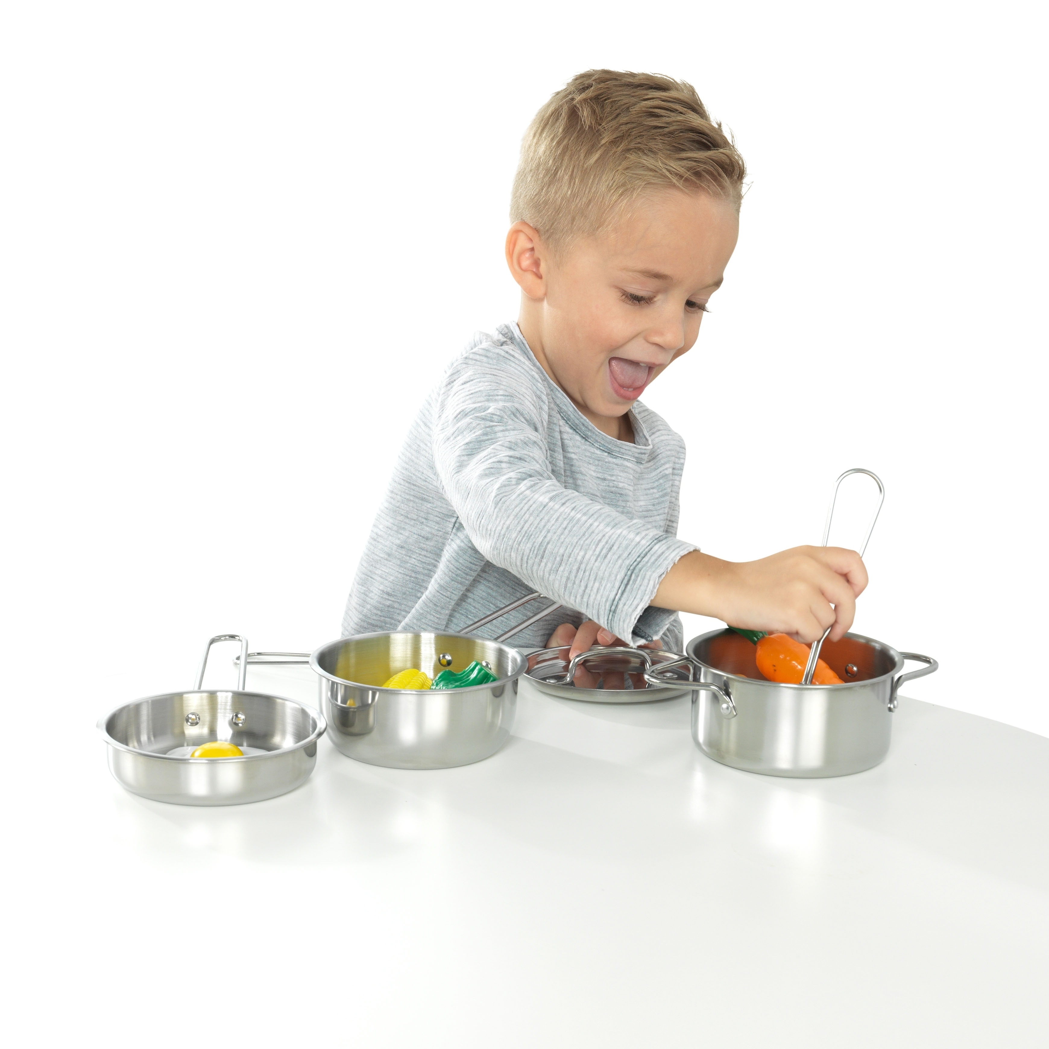Kidkraft Deluxe Cookware Set 11pcs Toy Kitchen Sets for sale online