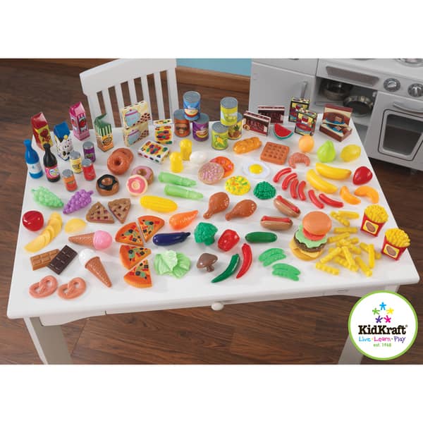 KidKraft Perfect Pantry 125piece Food Set 5274859