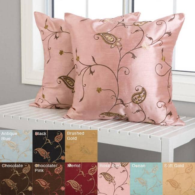 Jakarta 18-inch Decorative Pillows (Set of 2)