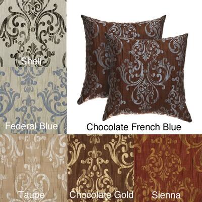 Roman 18-inch Decorative Pillows (Set of 2)