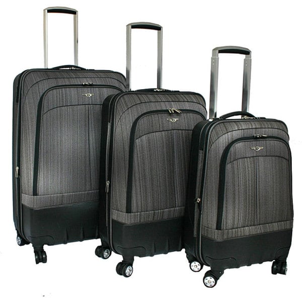 rockland 3 piece luggage