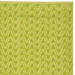 Handmade Thom Filicia Ackerman Key Lime Green Rug (4' x 6') Safavieh 3x5   4x6 Rugs