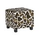 preview thumbnail 4 of 6, Upton Home Giraffe Faux Leather Storage Ottoman