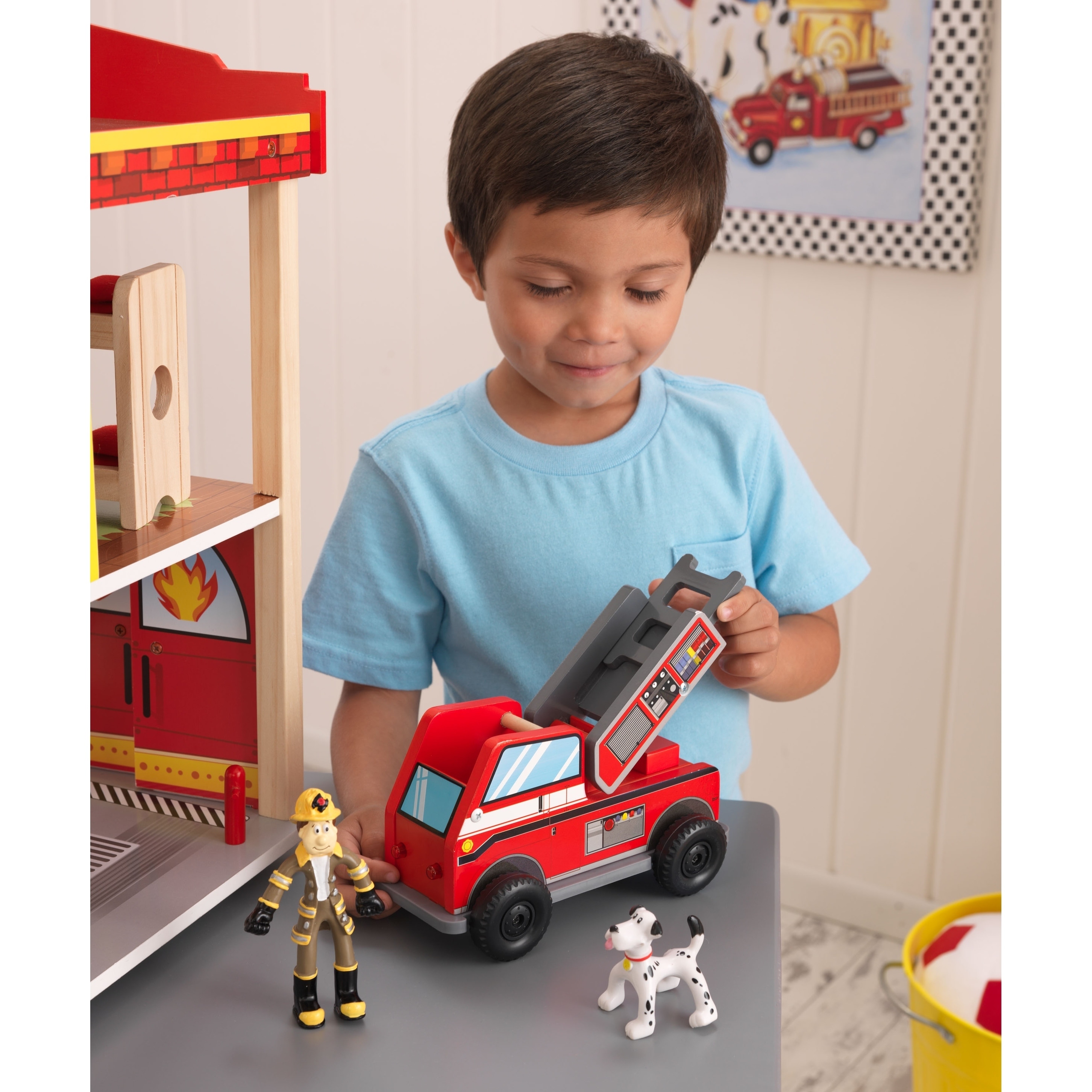 KidKraft Fire Station Set Red EBay   KidKraft Fire Station Set 701db0c9 0afb 4e1e Aeba 13ad88cd2df4 