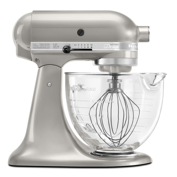 KitchenAid KSM155GBSR Sugar Pearl 5 quart Artisan Design Tilt head