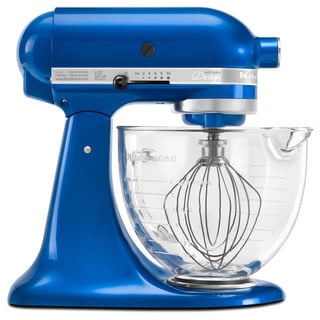 KitchenAid KSM155GBEB Electric Blue 5-quart Artisan Tilt-head