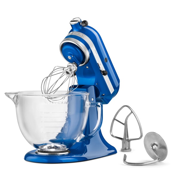 kitchen aid mixer blue