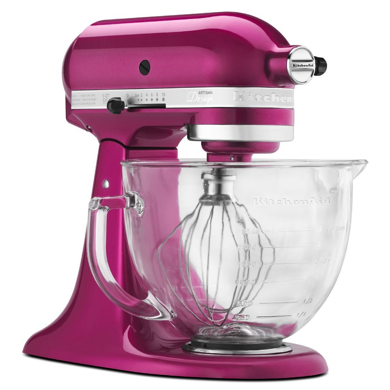 KitchenAid KSM155GB 5-quart Artisan Tilt-Head Stand Mixer - Bed