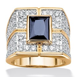 Gemstone Men's Rings - Stainless Steel, Gold, Titanium & More ...
