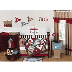 Shop Sweet Jojo Designs All Star Sports 9 Piece Crib Bedding Set