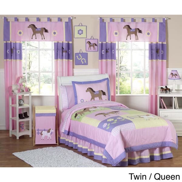 Shop Sweet Jojo Designs Pink Purple Comforter Set Free Shipping