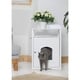 preview thumbnail 3 of 7, Merry Products Furniture Hidden Cat Litter Box Enclosure