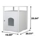 preview thumbnail 8 of 7, Merry Products Furniture Hidden Cat Litter Box Enclosure
