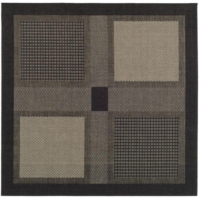 Safavieh Lakeview Black Sand Indoor Outdoor Rug 6 7 X Safavieh Lakeview Black Sand Indoor Outdoor Rug 6 X27 7