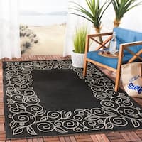 Safavieh Courtyard Bobbye Scroll Indoor/ Outdoor Rug