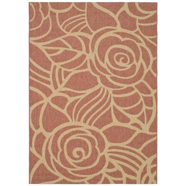 Indoor/outdoor Rust/sand Mold resistant Rug (4 X 57)