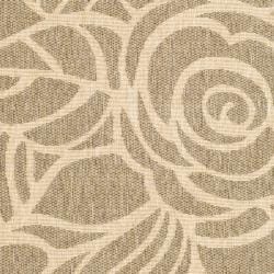 Indoor/ Outdoor Coffee/ Sand Rug (2'7x 8'2) Safavieh Runner Rugs