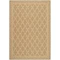 Safavieh Courtyard Trellis All-Weather Dark Beige/ Beige Indoor/ Outdoor Rug - 2'7' x 5'