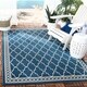 Safavieh Courtyard Janell Indoor/ Outdoor Trellis Rug - Thumbnail 1