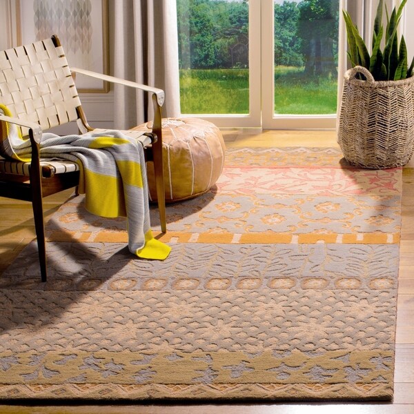 Safavieh Handmade Rodeo Drive Bohemian Collage Multicolored Wool Rug - 5' x 8'
