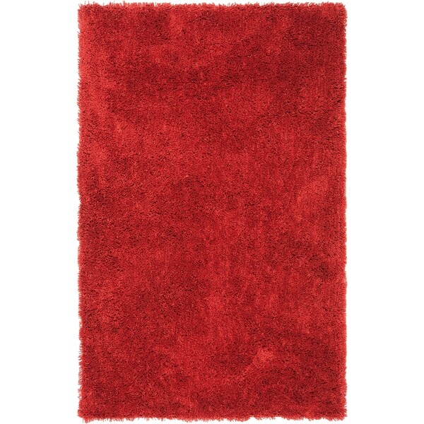 Safavieh Classic Ultra Handmade Rust Shag Rug - 4' x 6'