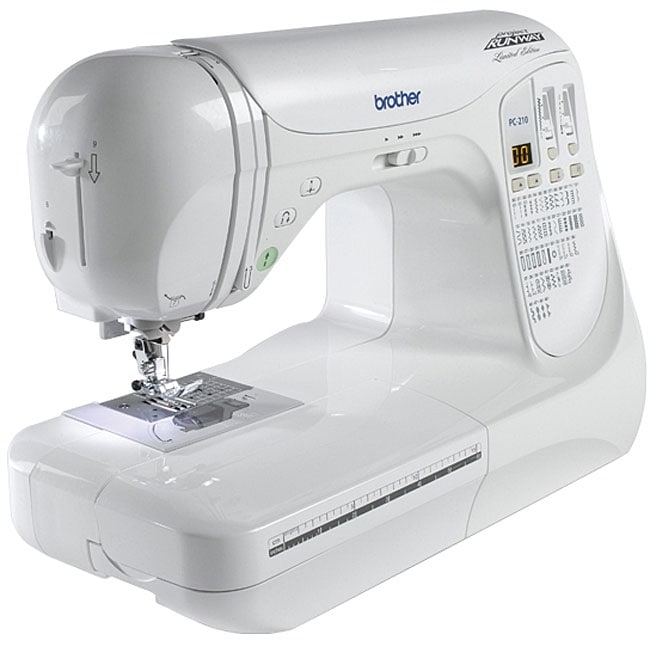 Brother Project Runway Computerized Pc210prw Limited Edition Sewing Machine