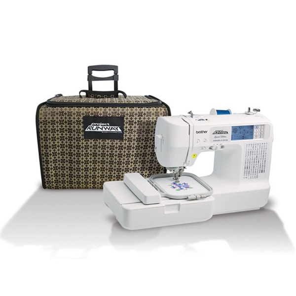 Brother LB6800PRW Project Runway Sewing/Embroidery Machine with Bonus