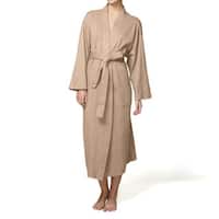 Shop Women's Organic Cotton Knitted Bath Robe - On Sale - Free Shipping ...