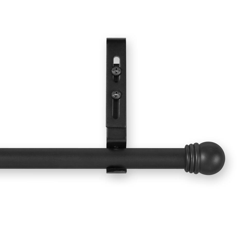 Pinnacle Simply Elegant 28 to 50-inch Adjustable Curtain Rod Set - 28-50"