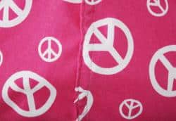 Beansack Peace Sign Pink Bean Bag Chair Overstock 5303768