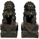 resin foo dog statues