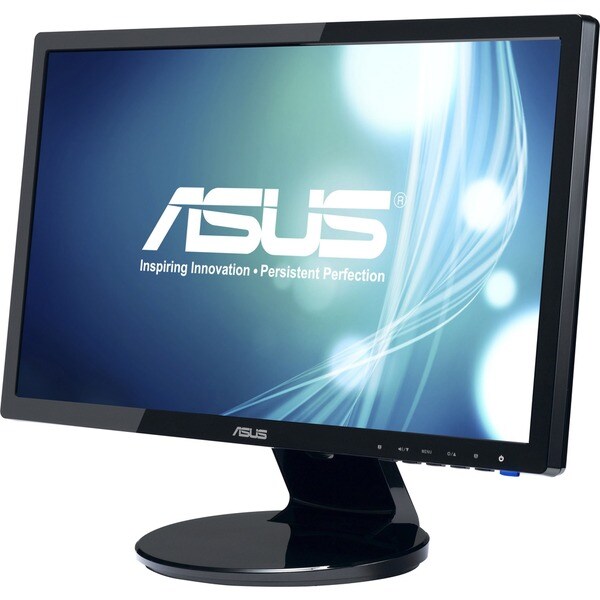 Asus VE208T 20" LED LCD Monitor - 16:9 - Black - Overstock ...