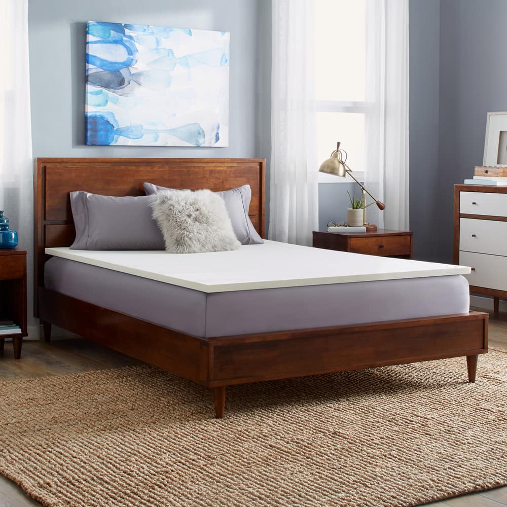 Slumber Solutions 1-inch Memory Foam Mattress Topper