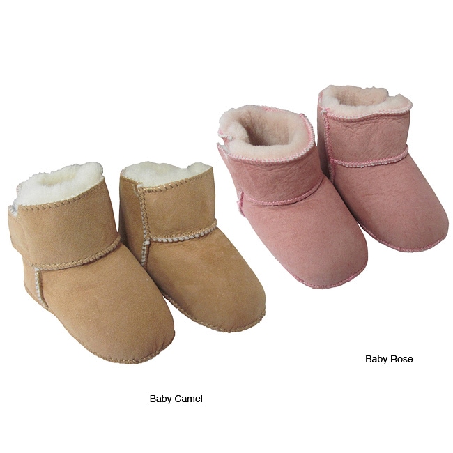 Shop Amerileather Double Faced Sheepskin Fleece Baby Bootie Free
