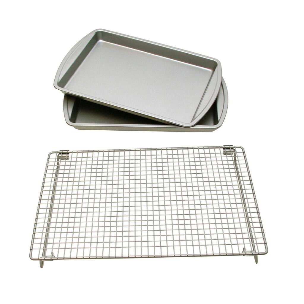 Le Chef Basic Baking Sheets and Cooling Rack Set