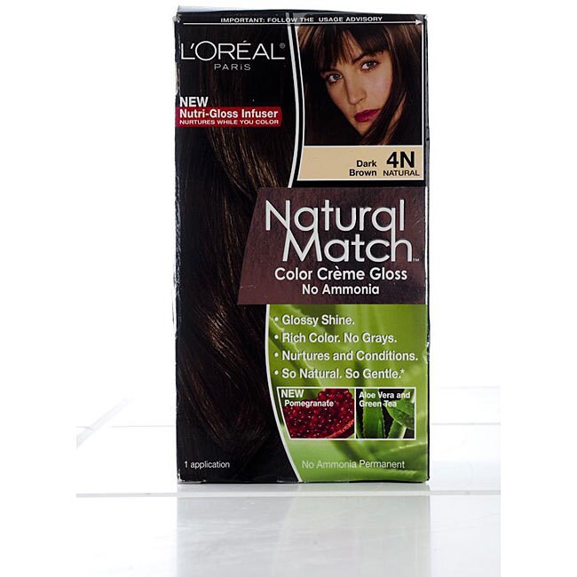 Shop L Oreal Natural Match 4n Dark Brown Hair Color Pack Of 4